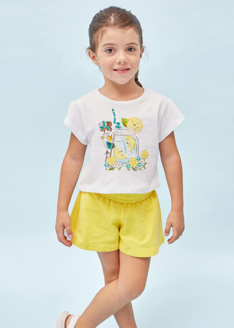 Conjunto 2 piezas de algodón sostenible para niña Art. 23-03213-032 Mimosa