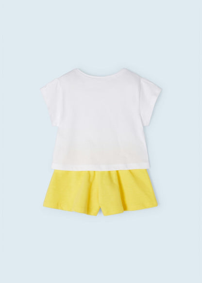 Conjunto 2 piezas de algodón sostenible para niña Art. 23-03213-032 Mimosa