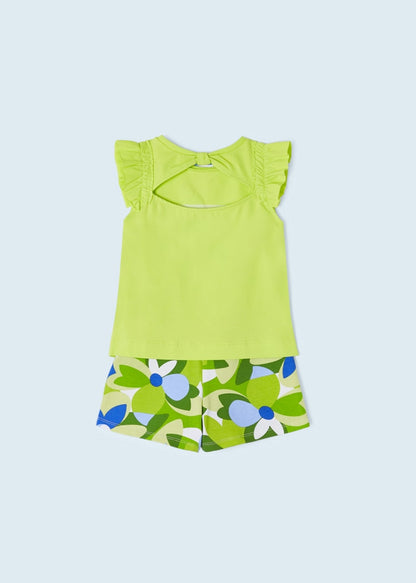 Conjunto 2 piezas de algodón sostenible para niña Art. 23-03215-091 Lima
