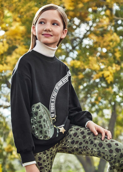 Conj. leggings estampado MAYORAL Ref. 13/7748/52 Negro