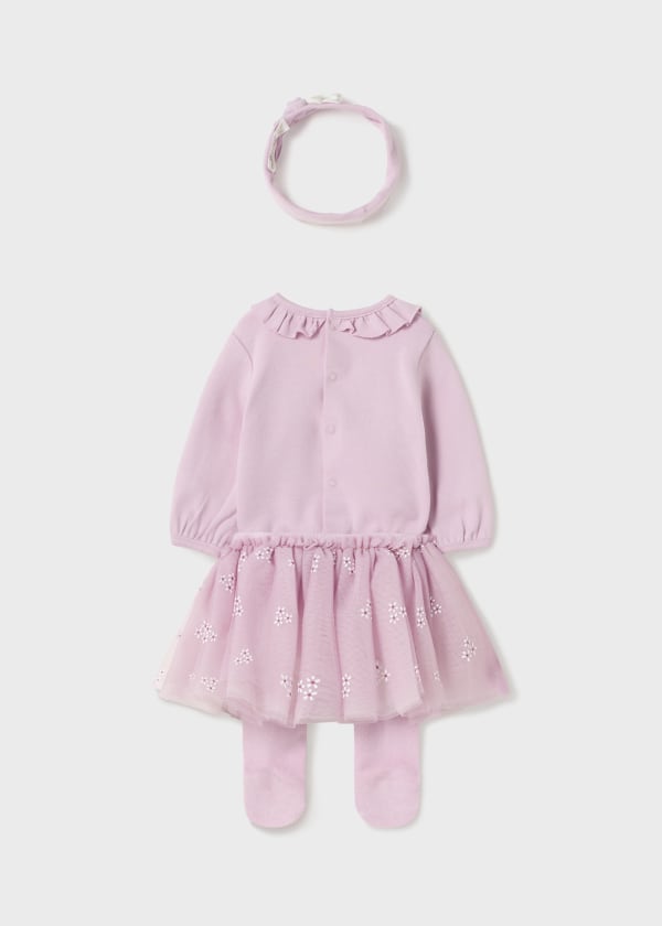 Conj. body tutu para bebé MAYORAL Ref. 13/2848/24 Violet