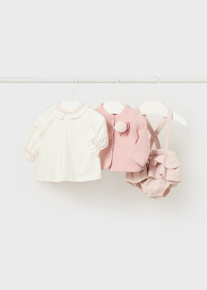 Conj. short y rebeca para bebé MAYORAL Ref. 13/2238/70 Rosa baby