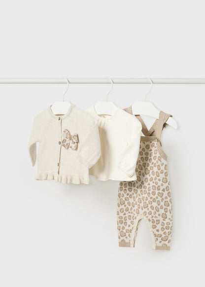 Conj. peto tricot para bebé MAYORAL Ref. 13/2665/62 Milk vig