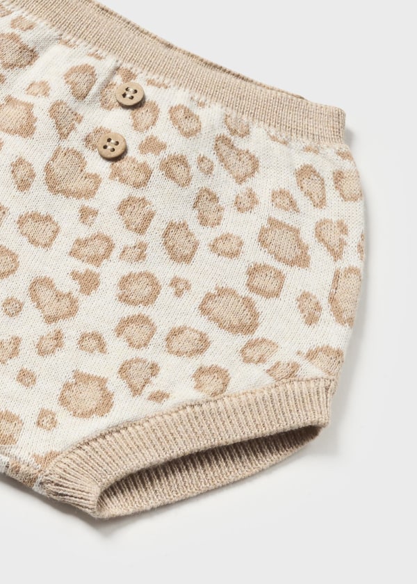 Conj. jersey tricot y leotard para bebé MAYORAL Ref. 13/2234/32 Milk vig