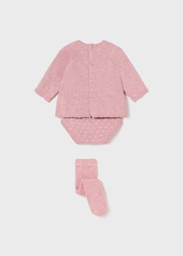 Conj. jersey tricot y leotard para bebé MAYORAL Ref. 13/2234/31