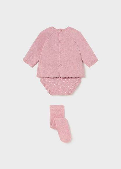 Conj. jersey tricot y leotard para bebé MAYORAL Ref. 13/2234/31