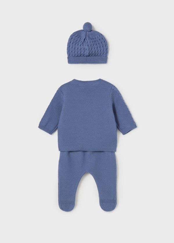 Conj. polaina y gorro tricot para bebé MAYORAL Ref. 13/2507/58 Winter