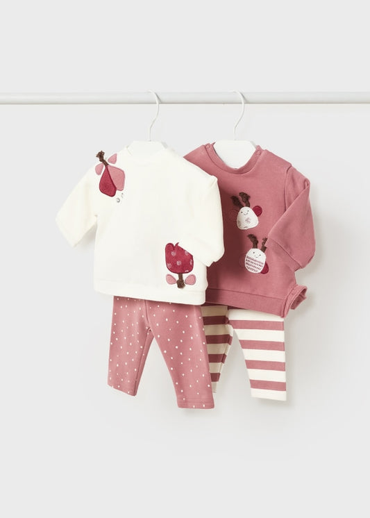 Conjunto 4 piezas Better Cotton recién nacido  Ref. 13-02744-028 Lollipop