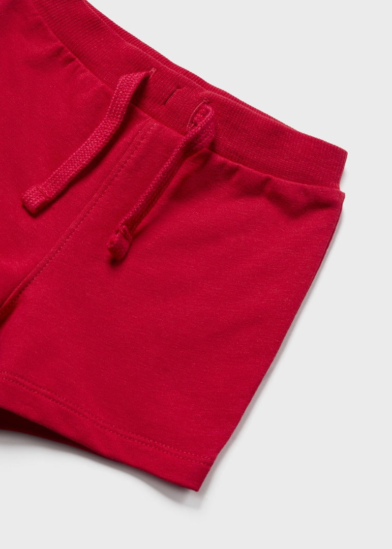 Conjunto 4 piezas de algodón para recién nacido Art. 23-01629-020 Rojo