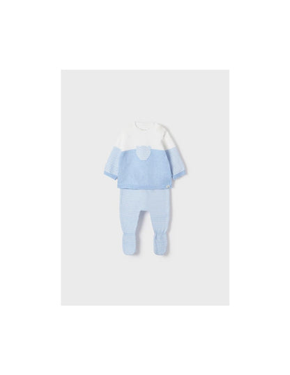 Conjunto 2 piezas para bebé nilo MAYORAL MODELO 1595 Color 38 Dream blue