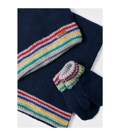 Conjunto Gorro Bufanda guantes MAYORAL SKU 10278 Color 53 Noche