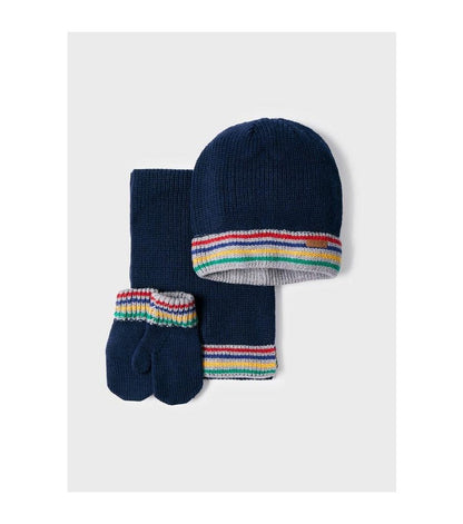 Conjunto Gorro Bufanda guantes MAYORAL SKU 10278 Color 53 Noche