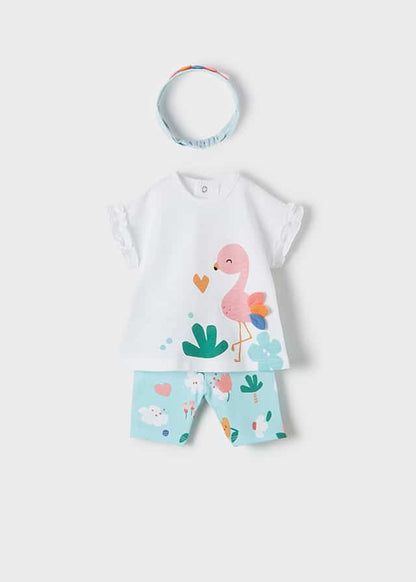 Conjunto 3 pz para bebé niña MAYORAL Ref. 22/1715/44 Aqua