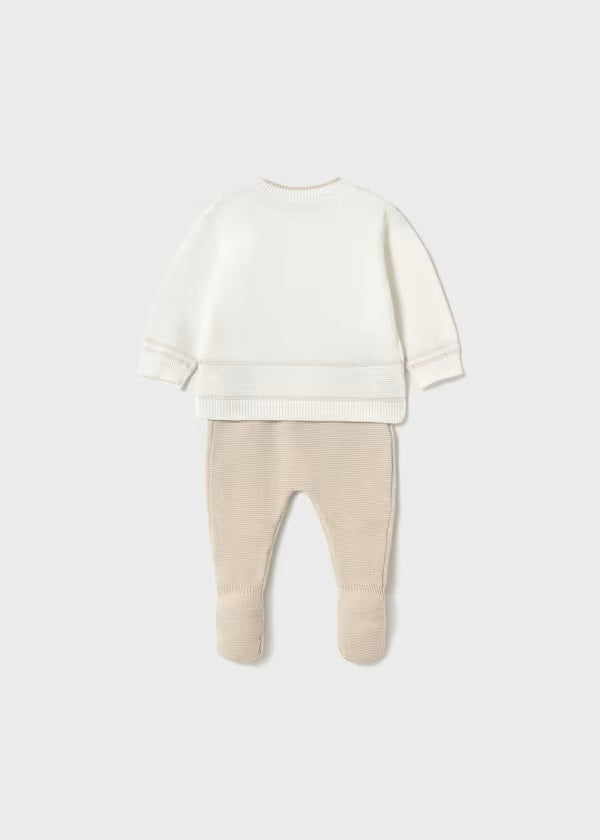 Conj. polaina tricot