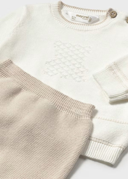 Conj. polaina tricot