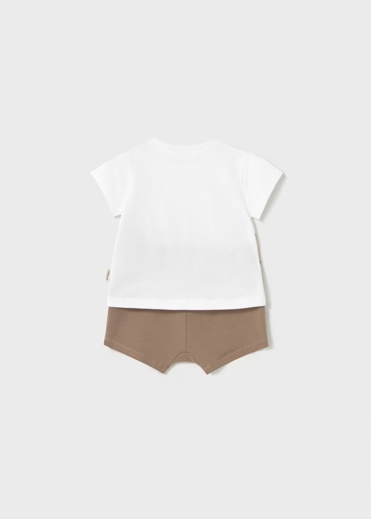 Conj. pantalon corto punto