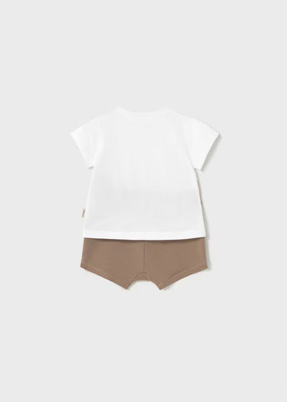Conj. pantalon corto punto