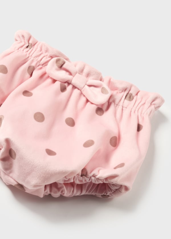 Cubrepañal estampado recién nacido  Ref. 13-02236-091 Rosa Baby