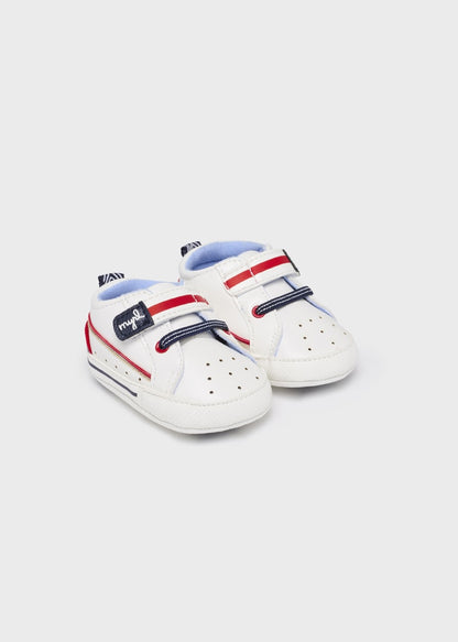 Deportiva con doble velcro para recién nacido Art. 23-09623-010 Blanco