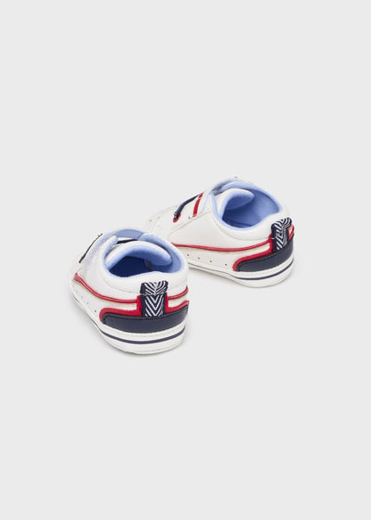 Deportiva con doble velcro para recién nacido Art. 23-09623-010 Blanco