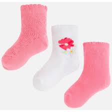 Set 2 Calcetines MAYORAL SKU 10181 Color 96 Fresa