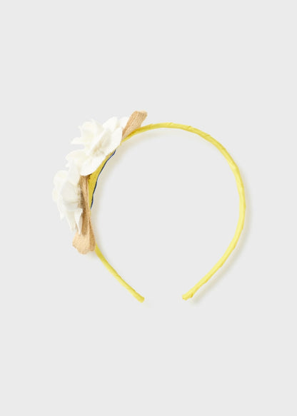 Diadema con aplique floral para bebé Ref. 23-10424-058 Mimosa