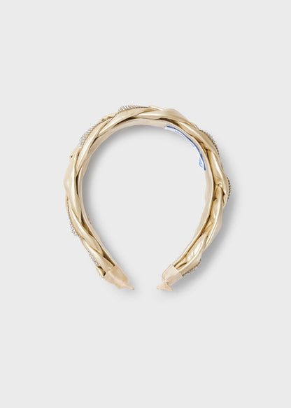 Diadema trenzada para niña Art. 23-10486-012 Champan