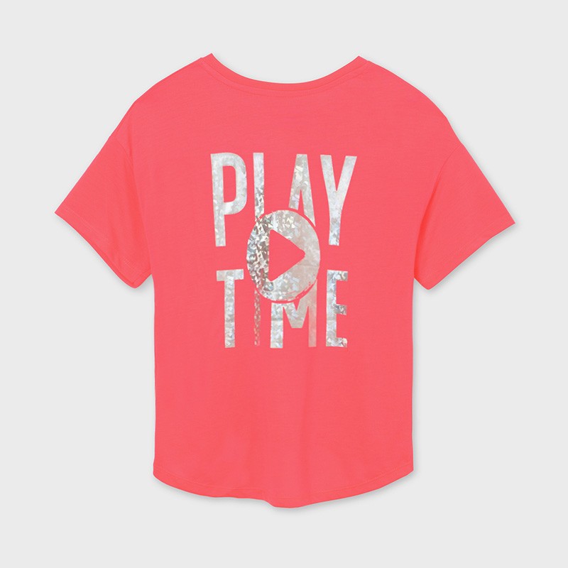 Camiseta deportiva para chica MAYORAL Ref. 21/6019/70 Rosa fluor