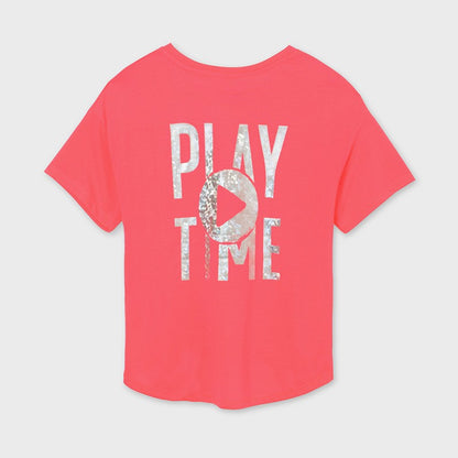 Camiseta deportiva para chica MAYORAL Ref. 21/6019/70 Rosa fluor