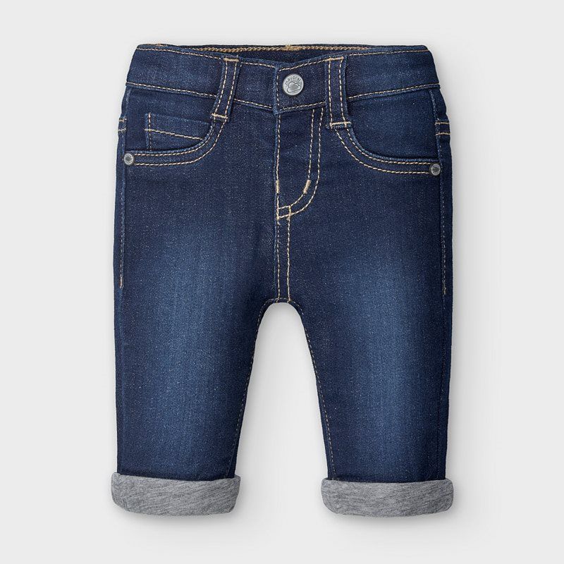 Pantalón Mezclilla para bebé niño Sku 593 Color 10 Oscuro