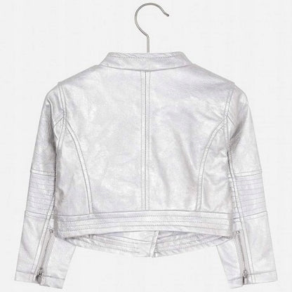Cazadora biker para niña MAYORAL Ref. 3406/58 Plata