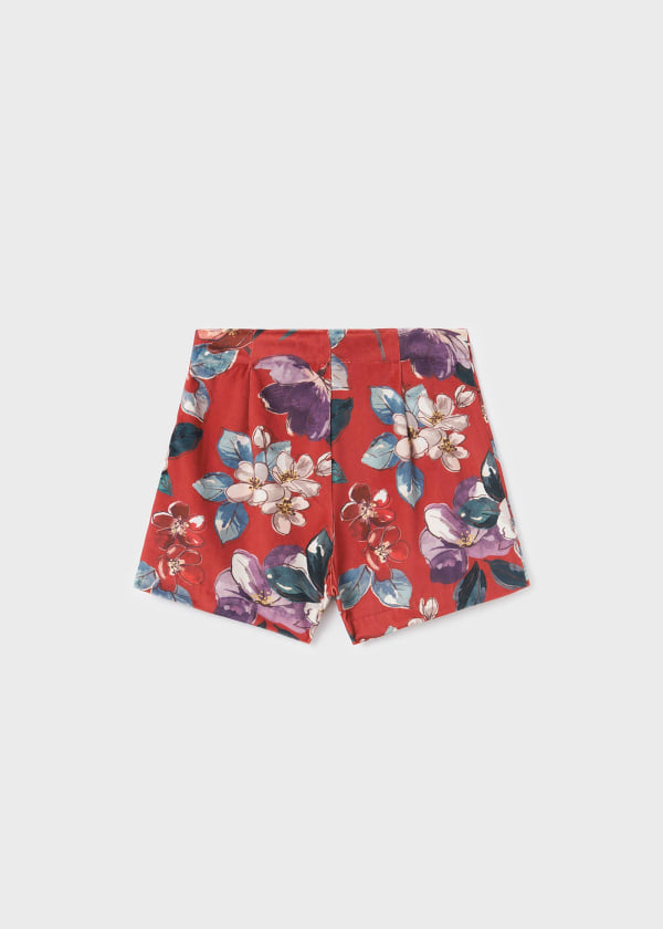 Falda pantalon estampada MAYORAL Ref. 13/7953/3 Rojo