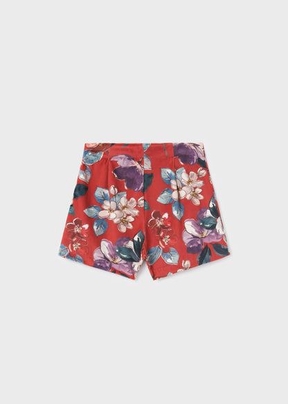 Falda pantalon estampada MAYORAL Ref. 13/7953/3 Rojo