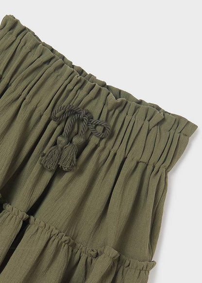 Falda Crepe Sku 6951 Color Alga