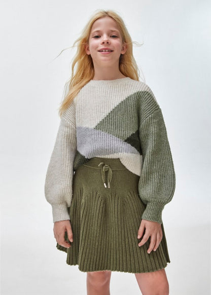 Falda tricot MAYORAL Ref. 13/7951/58 Musgo vig