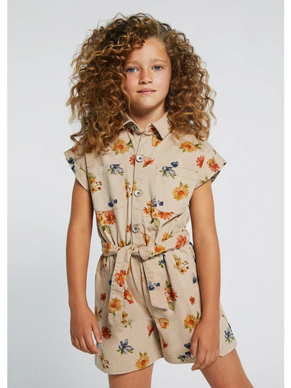 Vestido Mono para chica MAYORAL Ref. 6826/7 Tostado