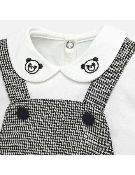 Conjunto peto Volantes Sku 2623 Color Negro