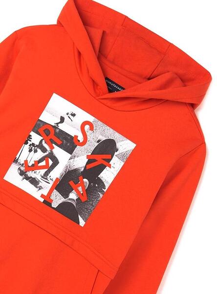 Pullover Embossed Print para chico NUKUTAVAKE Ref. 6402/ Sandia