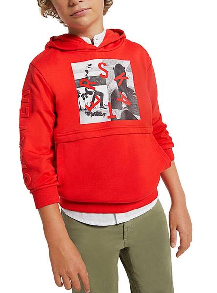 Pullover Embossed Print para chico NUKUTAVAKE Ref. 6402/ Sandia