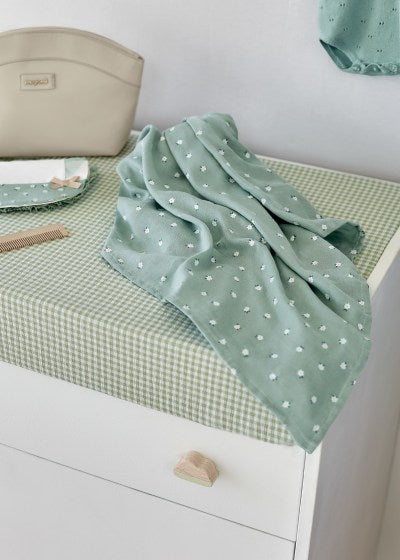 Gasa estampada para bebé Sku 10258 Color Blanco