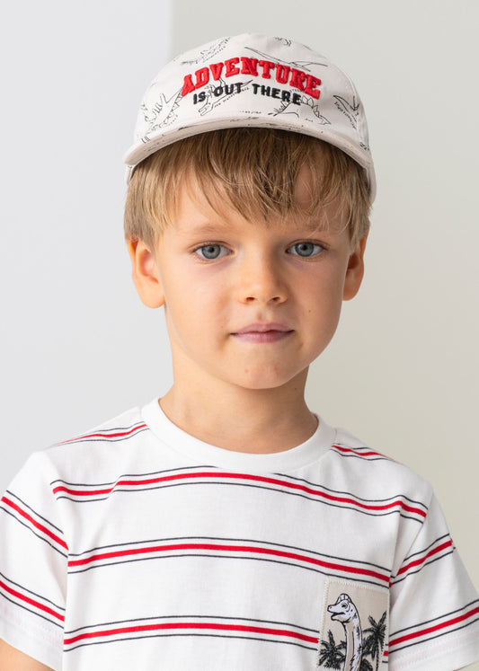 Gorra con estampado en algodón para niño Art. 23-10478-003 Cotton