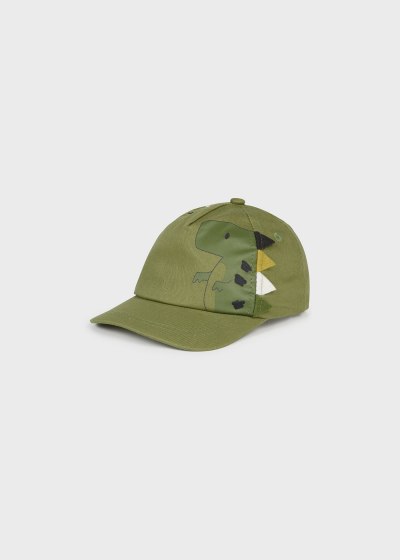 Gorra con motivo estampado de algodón sostenible para bebé Sku 10416 Color 10 Jungla