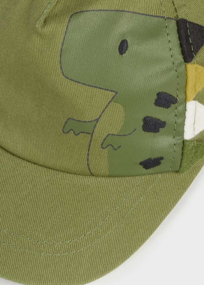 Gorra con motivo estampado de algodón sostenible para bebé Sku 10416 Color 10 Jungla