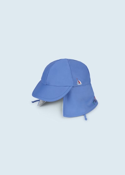 Gorra de baño con protección solar para bebé Sku 10414 Color 94 Atlantico