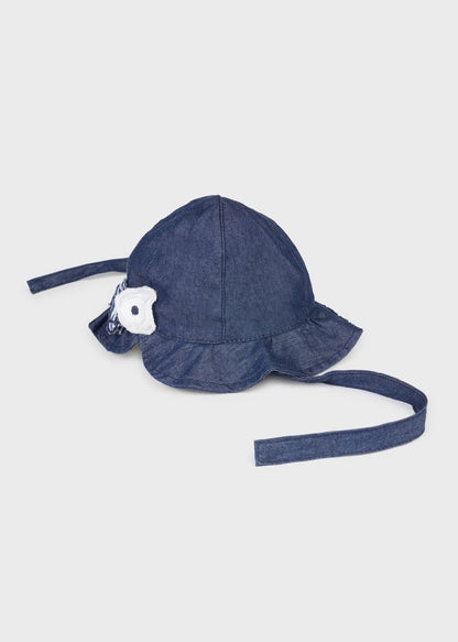 Gorro con aplicaciones para recién nacido Art. 23-09604-026 Tejano