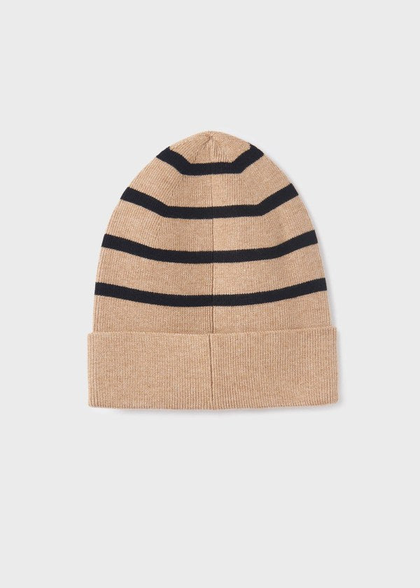 Gorro rayas chica  MAYORAL Ref. 13-10643-027 Galleta vi