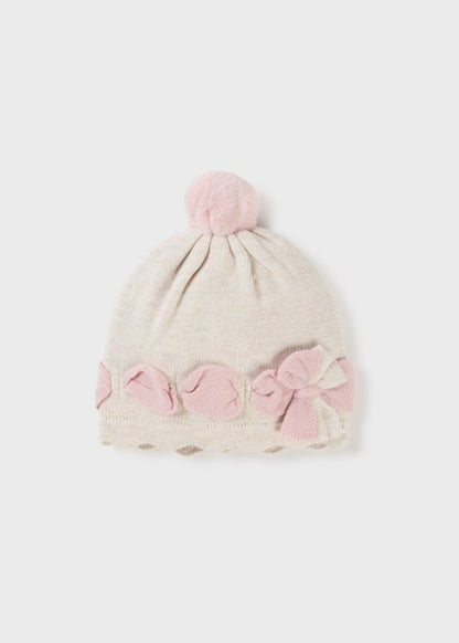 Gorro tricot Better Cotton recién nacido  Ref. 13-09672-053  Milk Vig