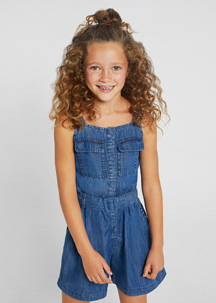 Mono para chica Conjunto 2 pz MAYORAL Ref. 6831/ Azul Mezclilla