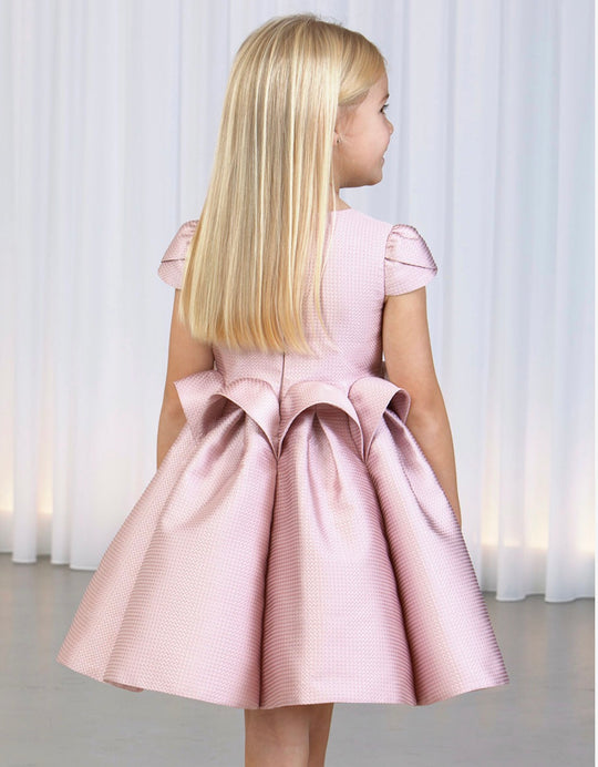 Vestido Jacquard Fantasia ABEL & LULA SKU 5517 Color Rosa