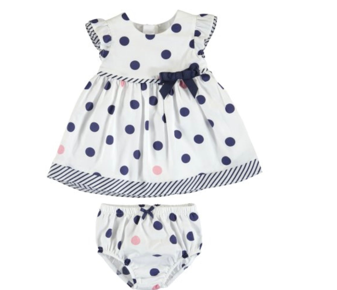Vestido Estampado Sku 1874 Color Blanco